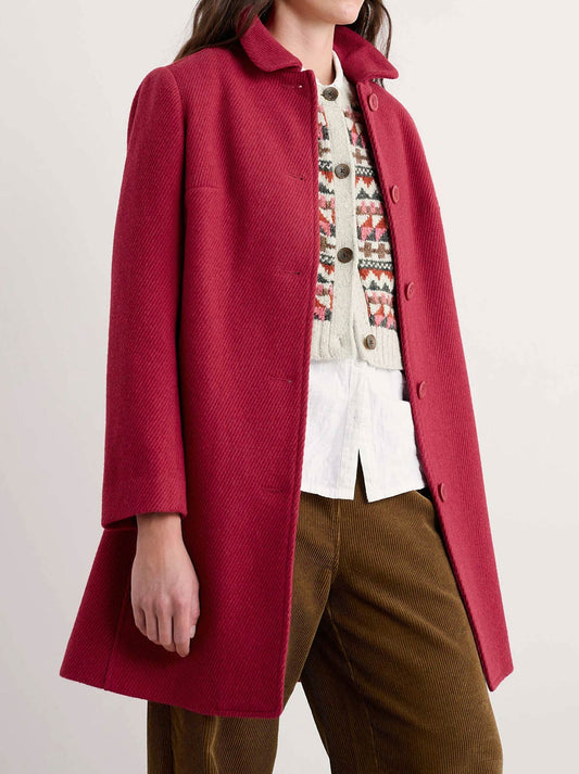 Image of Coats & Jackets. Product name - Seasalt Wood Cabin Coat in Maple colour by brand - Seasalt