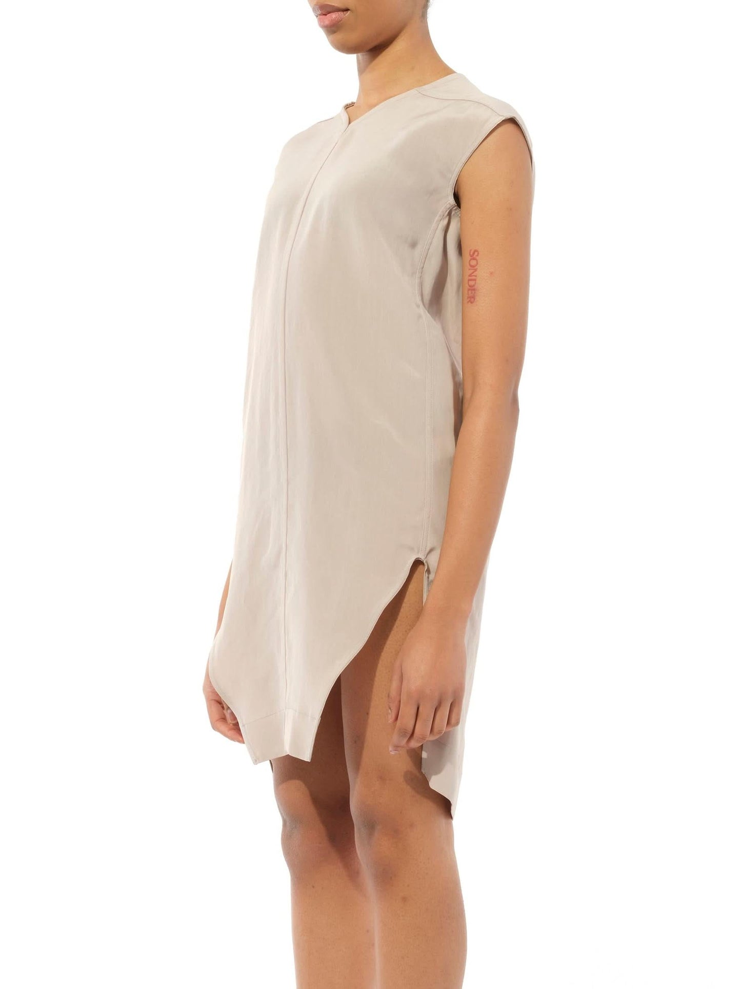 RICK OWENS Shell Dress (Beige)