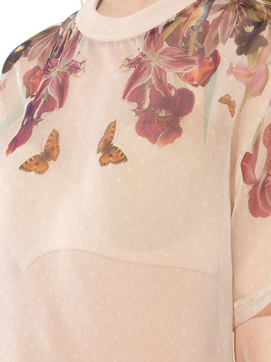 GIVENCHY Silk Top (Pink)