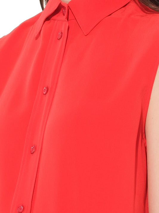 GIVENCHY Sleeveless Shirt (Red)