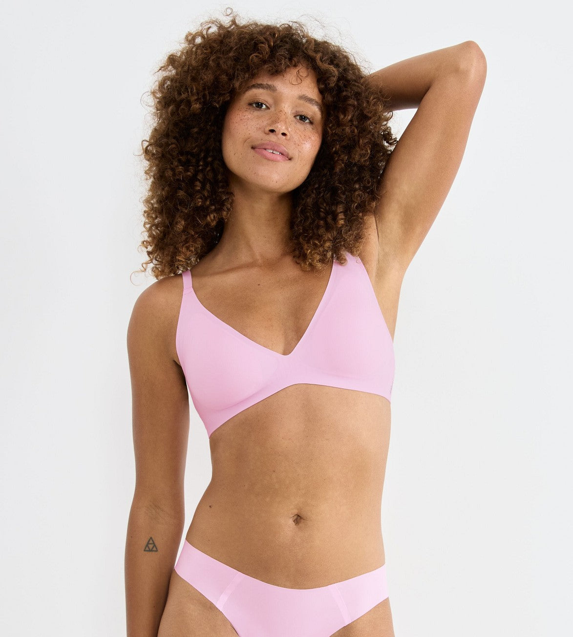 Triumph Sloggi Zero Feel Push-Up Bra (Floral Pink)