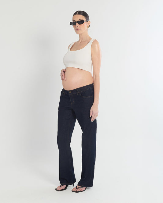 Maternity Soon Slim Straight Leg Jeans
