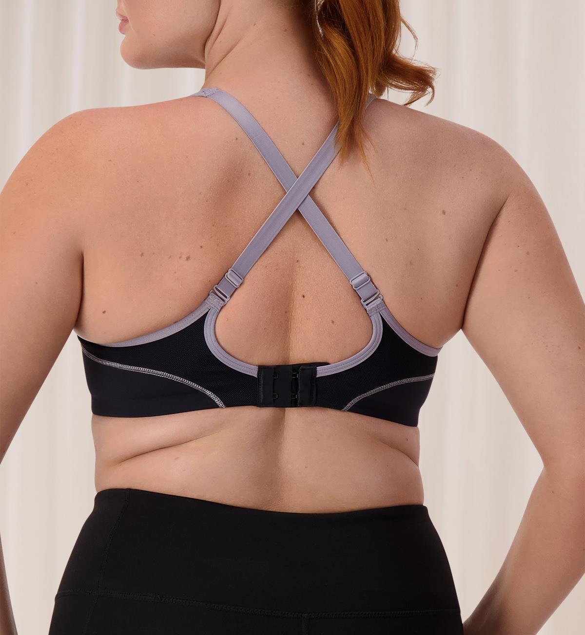 Triumph Triaction Performance Sports Bra (Black/Silver)