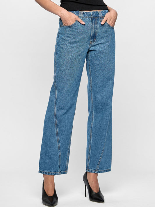 STAPLE THE LABEL MAVERICK DENIM JEANS (Midblue)