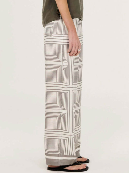 STAPLE THE LABEL SIPHON RELAXED PANT (Geometric)