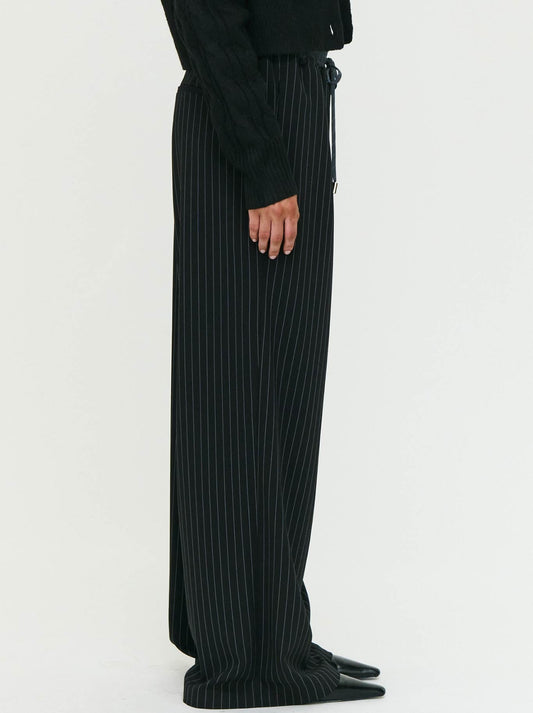 STAPLE THE LABEL ROWAN RELAXED PANT (Black White)