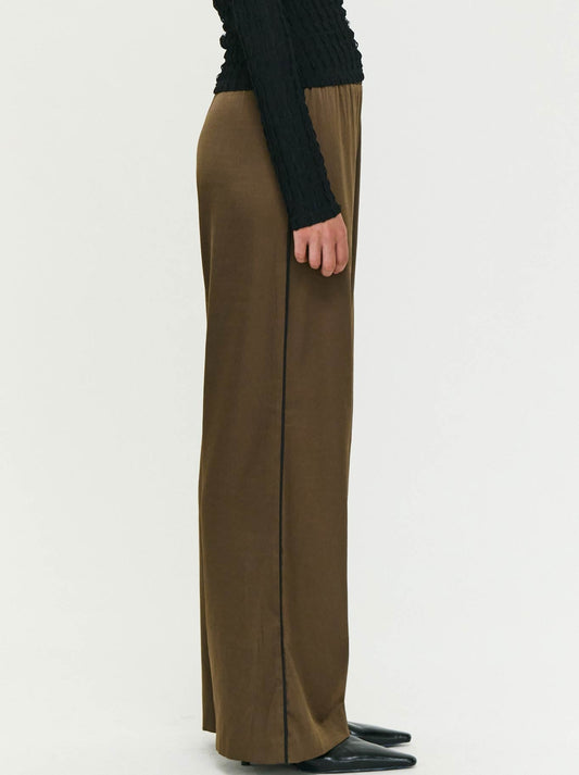 STAPLE THE LABEL DAKOTA RELAXED PANT (Espresso)