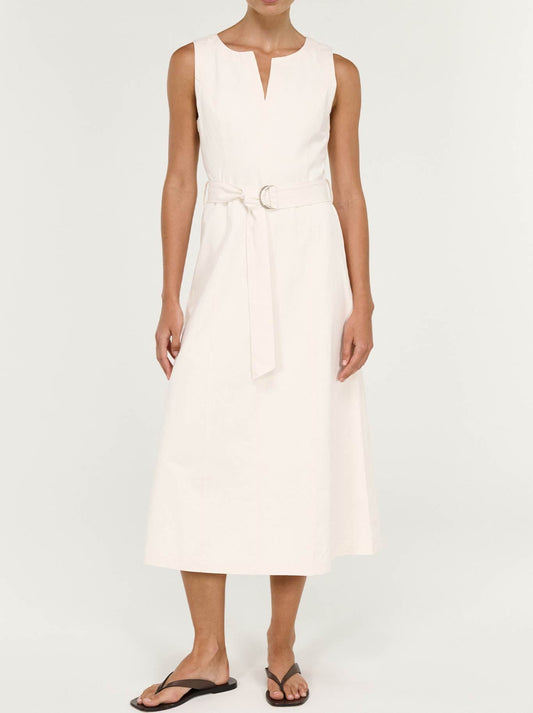 STAPLE THE LABEL ROSELLE MIDI DRESS (Cream)