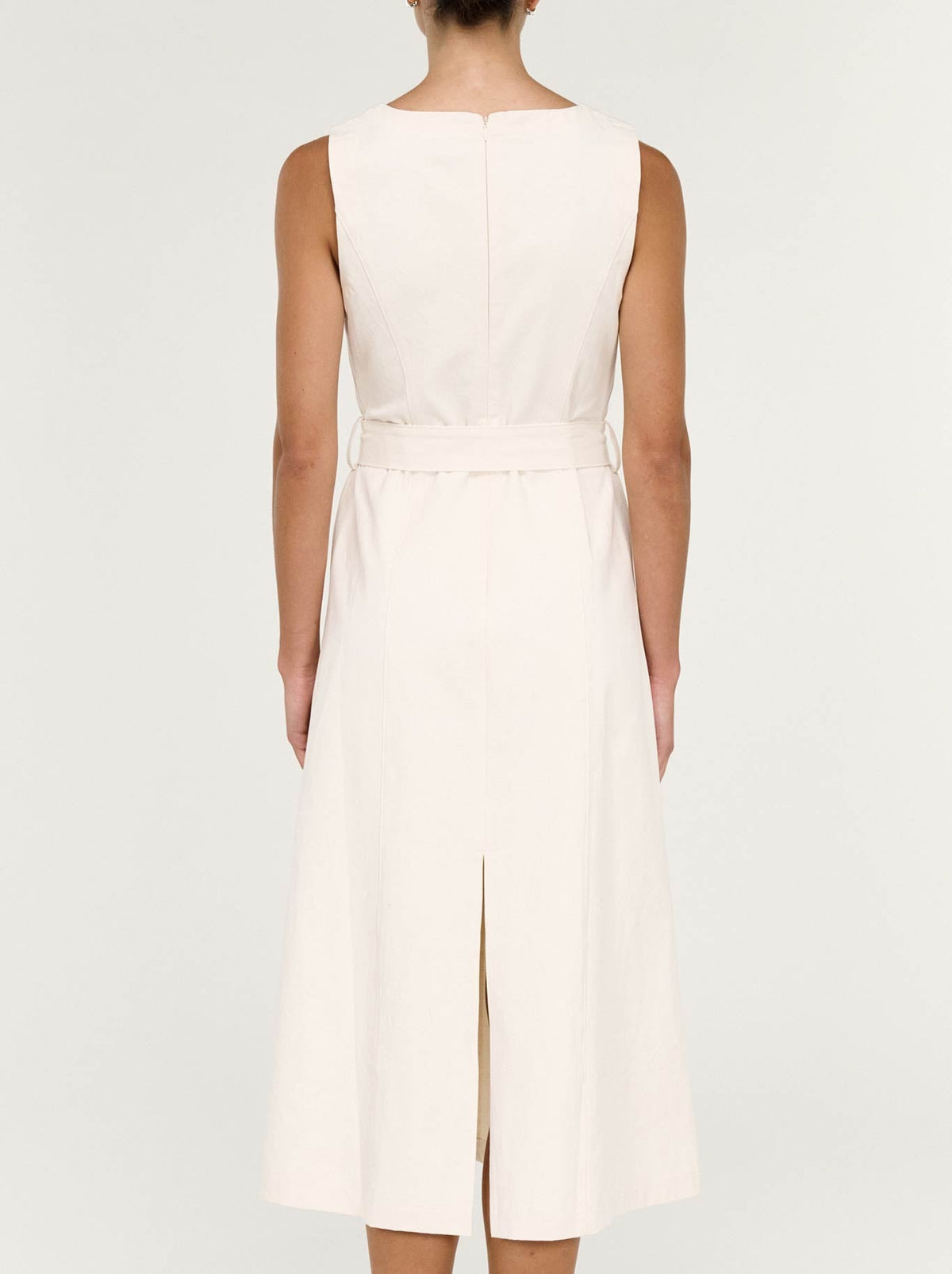 STAPLE THE LABEL ROSELLE MIDI DRESS (Cream)