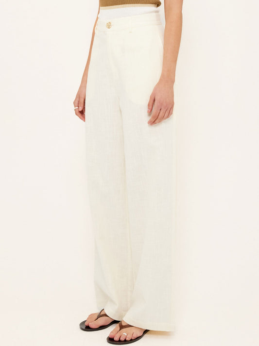STAPLE THE LABEL VERA WIDE LEG PANTS (Vanilla)