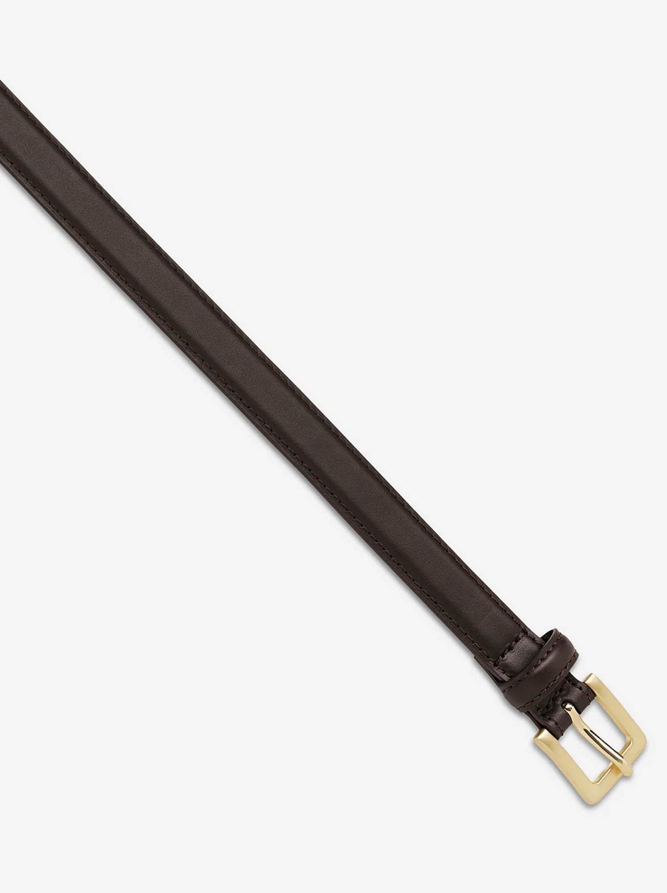 STATUS ANXIETY IN YOUR EYES BELT (Choc Gold)