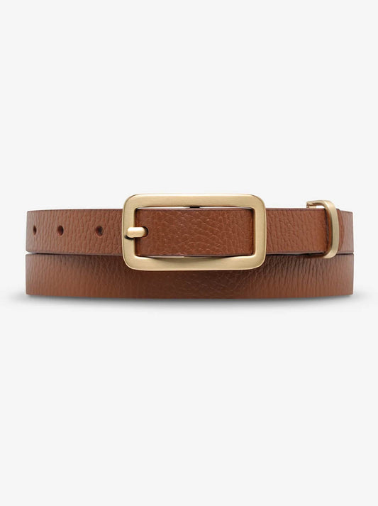 Status Anxiety Muse Belt (Black /Gold)