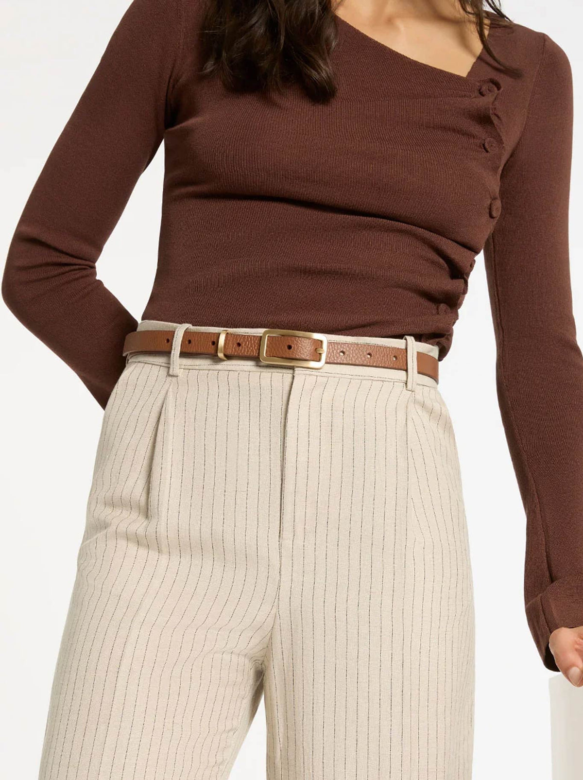 Status Anxiety Muse Belt (Black /Gold)