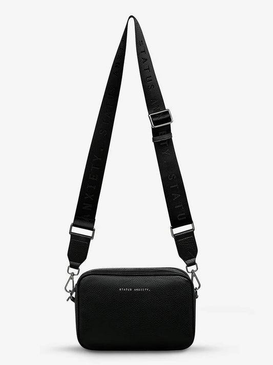 STATUS ANXIETY PLUNDER BAG WITH DUAL STRAP (Black)