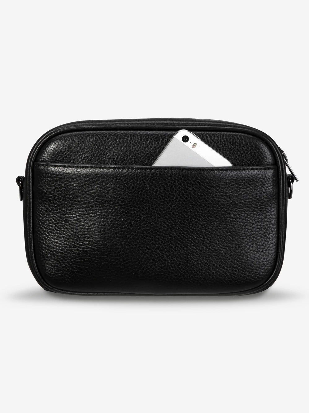 STATUS ANXIETY PLUNDER BAG WITH WEBBED STRAP (Black)
