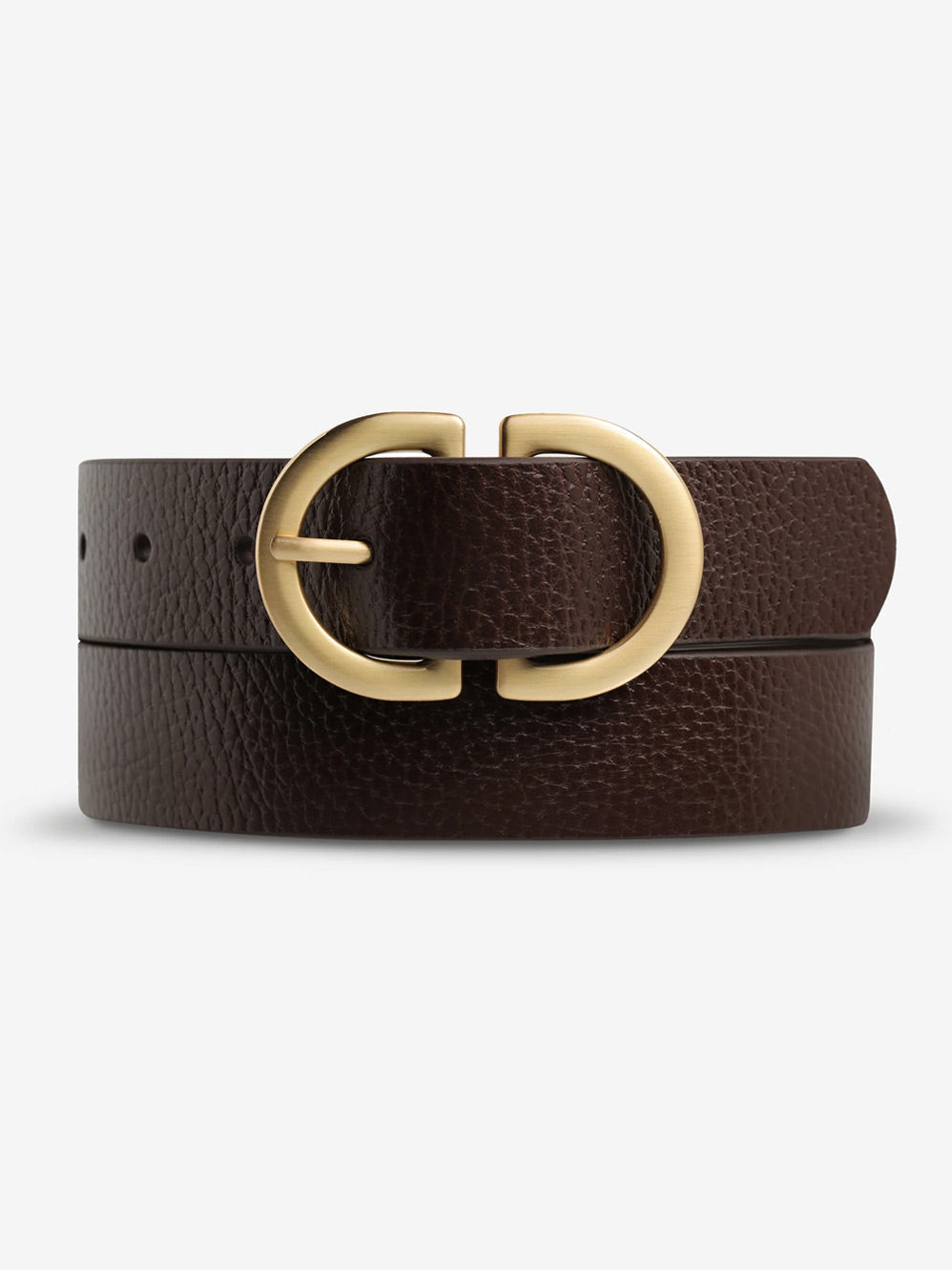 STATUS ANXIETY IN REVERSE BELT (Black /Gold)