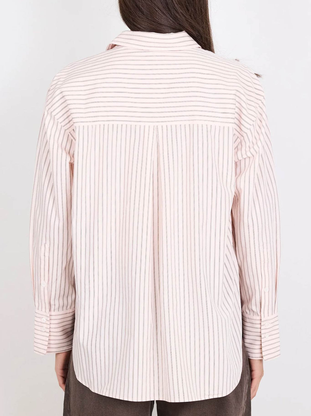 STORIES BE TOLD YOU GOT THIS STRIPE OVERSIZED SHIRT (Blush Stripe)