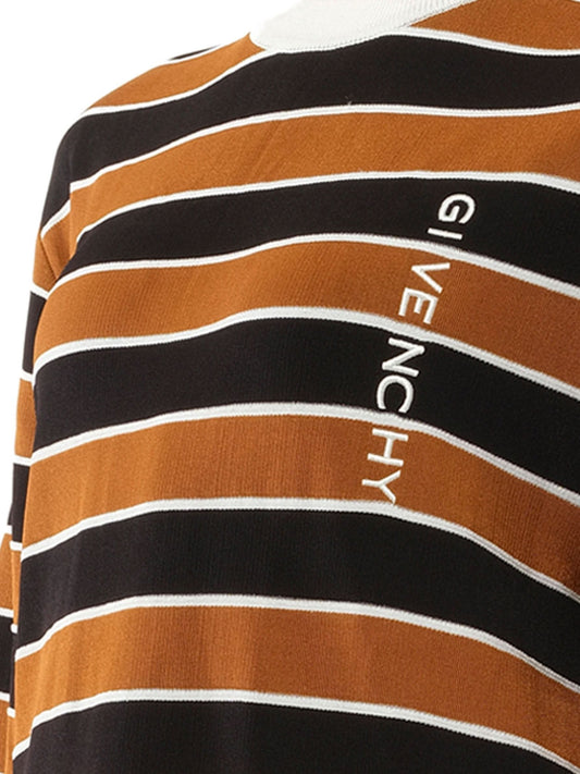 GIVENCHY Striped Sweater (Brown)