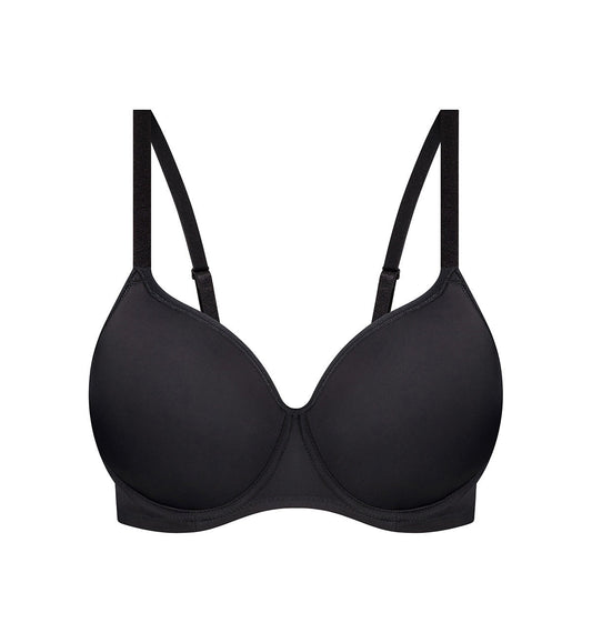 Triumph Gorgeous Luxury T-Shirt Bra (Black)