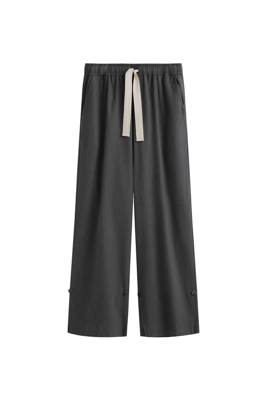 NUNE Long Sleep Pant Flannel (Evening Pinstripe)