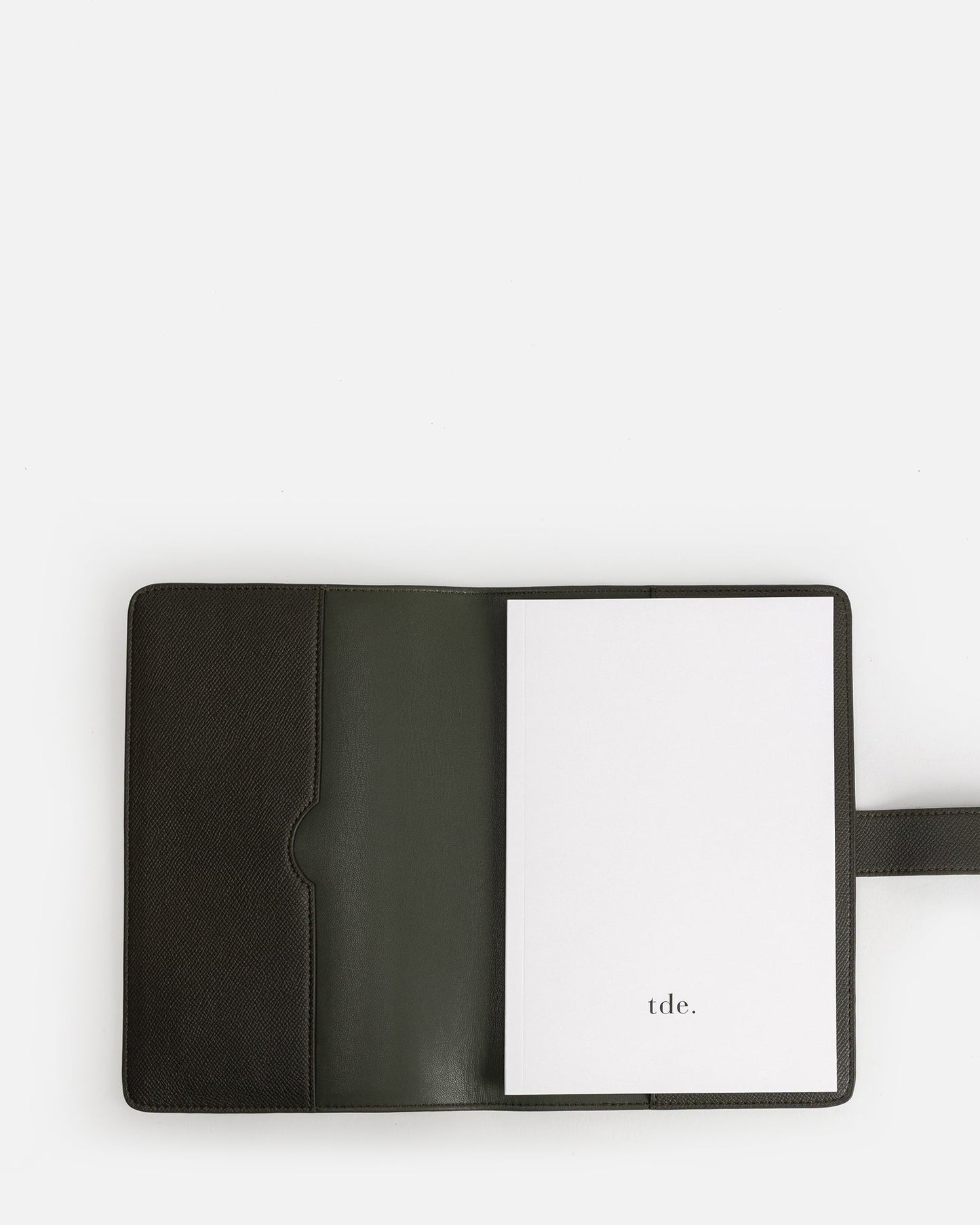 The Daily Edited Ava A5 Notebook Holder (Olive)