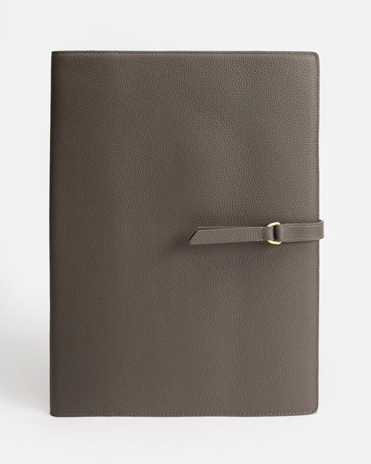 The Daily Edited Maia A4 Notebook Holder Slate (Grey)