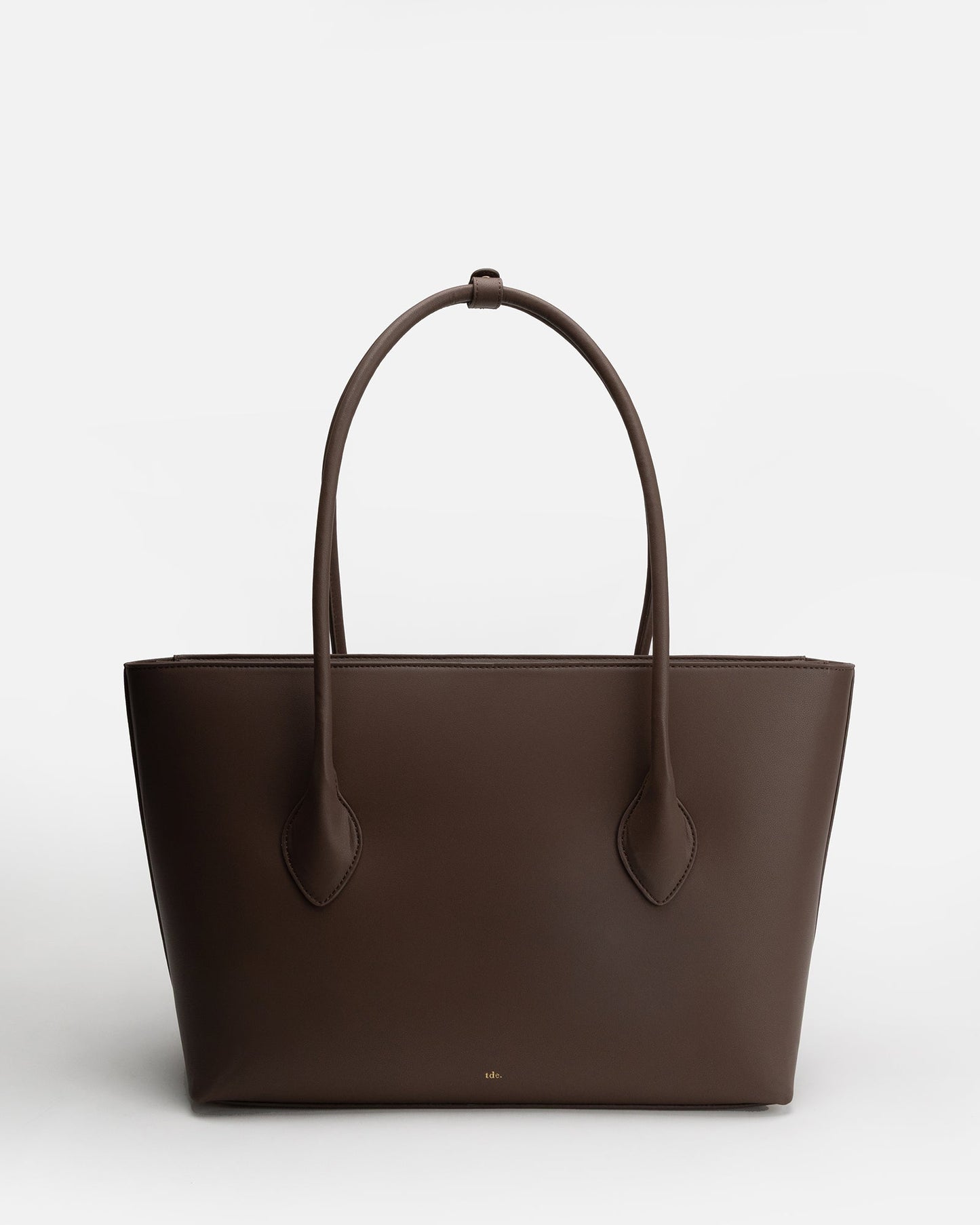 The Daily Edited Zaphia Work Shoulder Tote Bag (Brown)