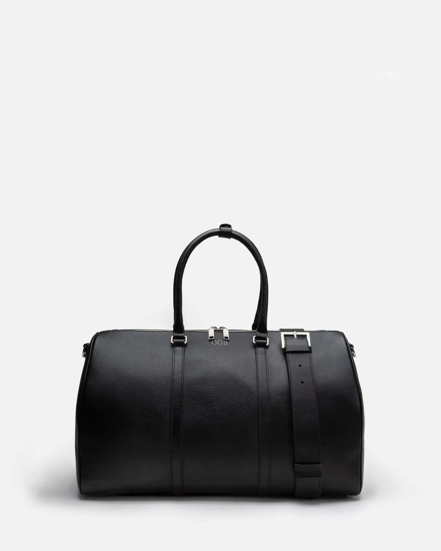 Image of Bags. Product name - Jude Weekend Bag Small Black and Silver in Black colour by brand - GROUP48