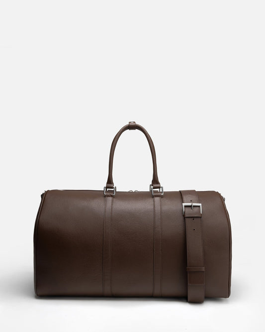 The Daily Edited Jude Weekend Bag Medium (Chestnut)