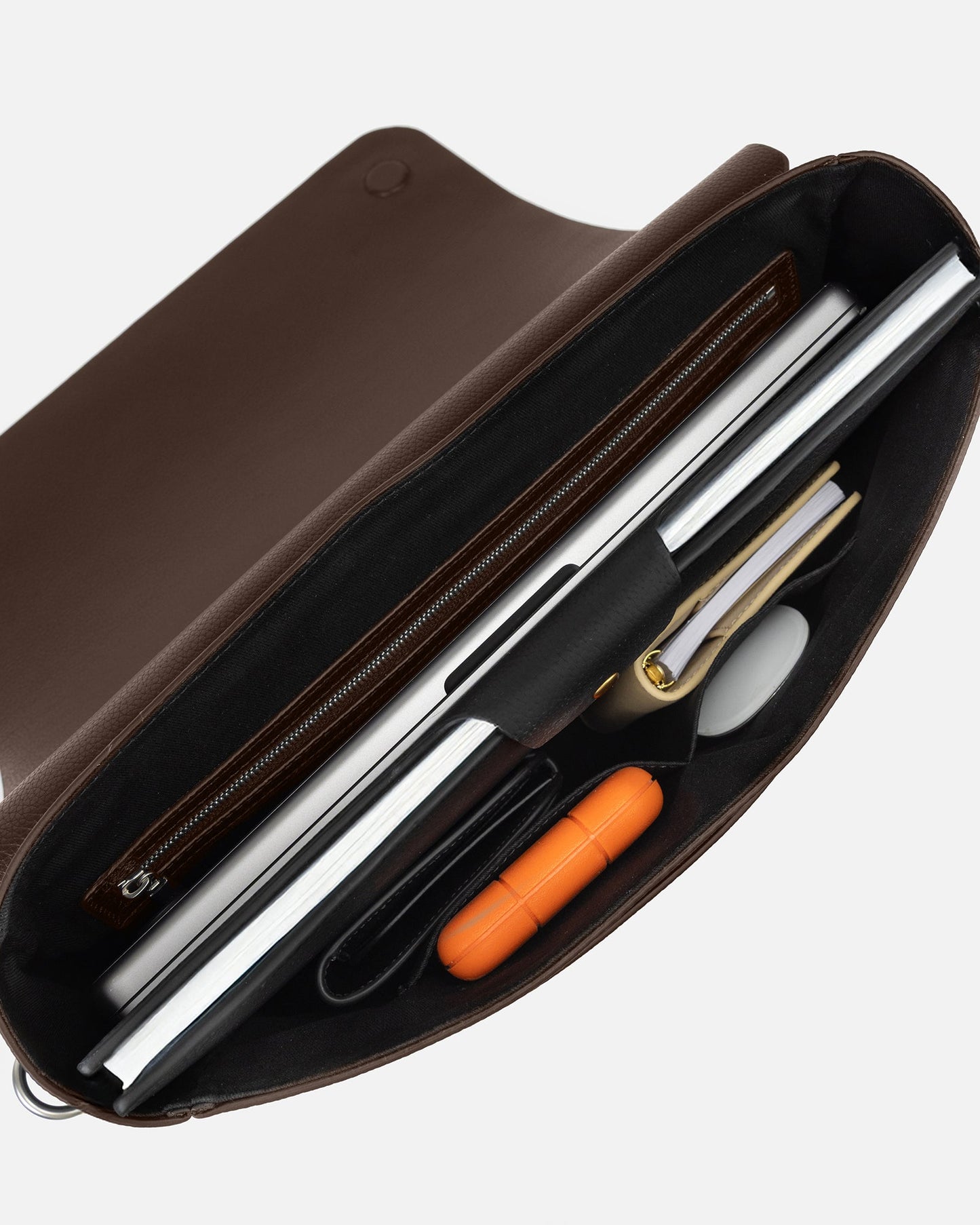 The Daily Edited Jude Messenger Bag (Chestnut)