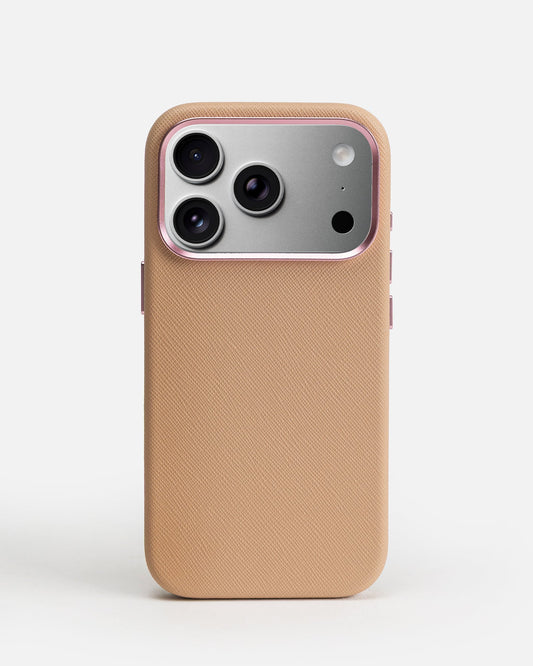The Daily Edited iPhone 17 Pro Case Peach (Blush)