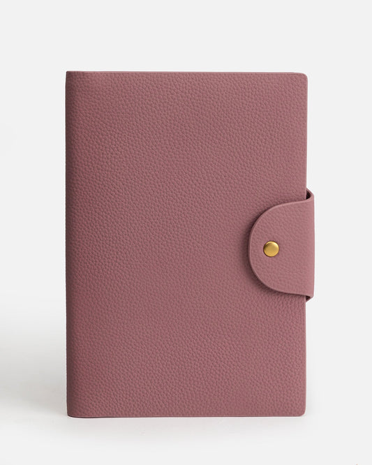 The Daily Edited Olivia A5 Notebook Holder Musk (Mauve)