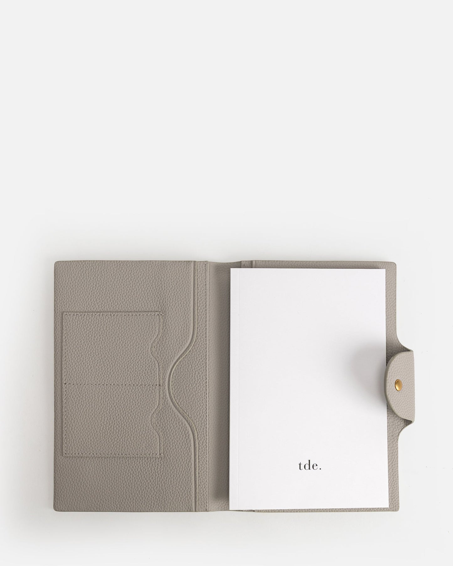 The Daily Edited Olivia A5 Notebook Holder Whisper (Grey)