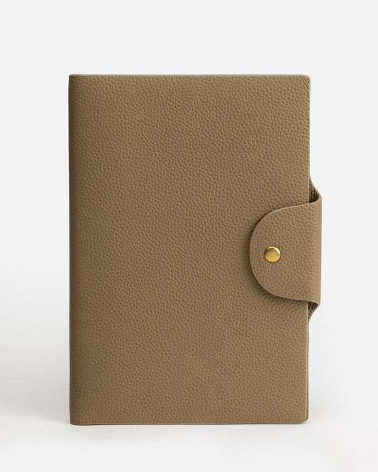 The Daily Edited Olivia A5 Notebook Holder (Sepia)