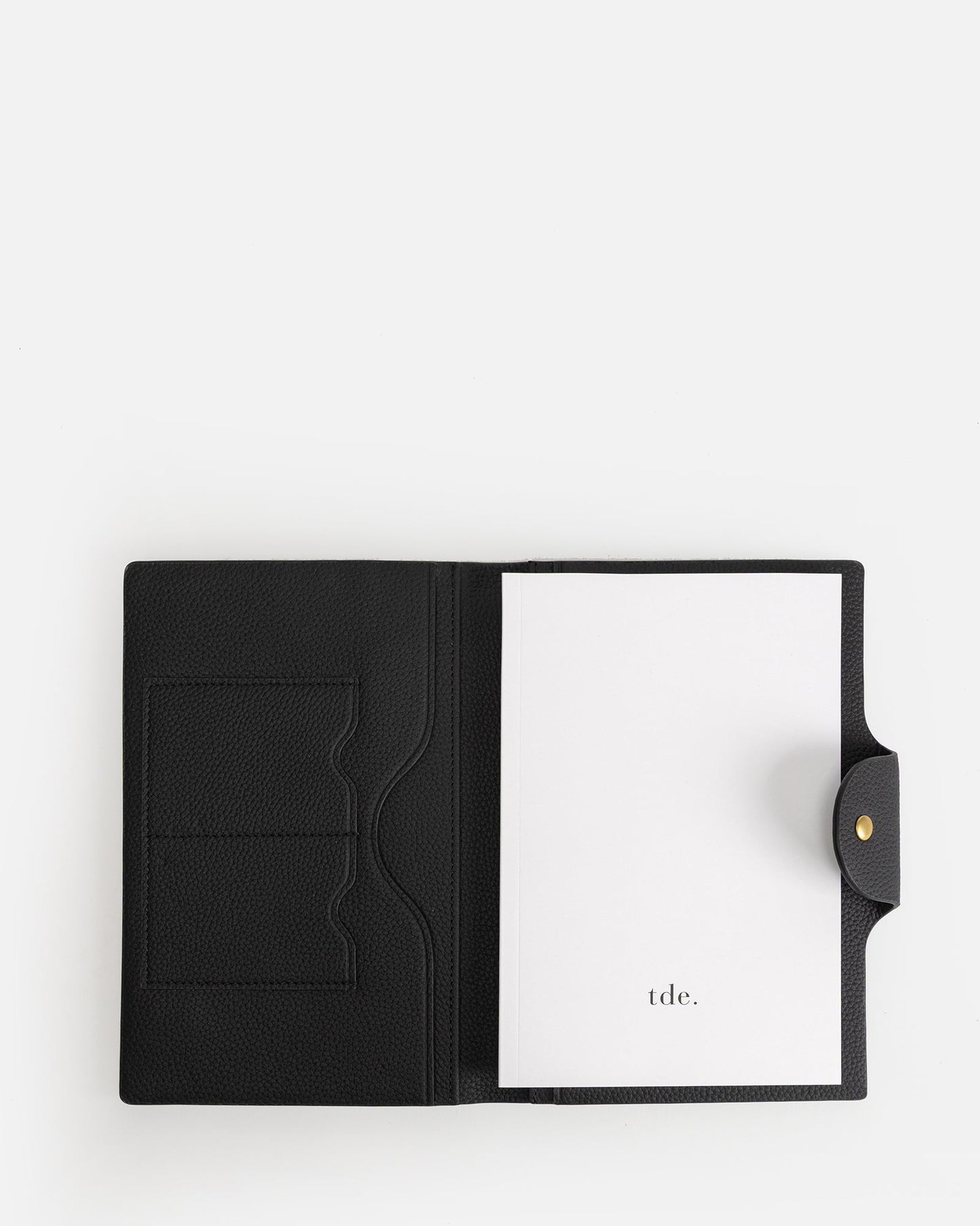 The Daily Edited Olivia A5 Notebook Holder (Black)