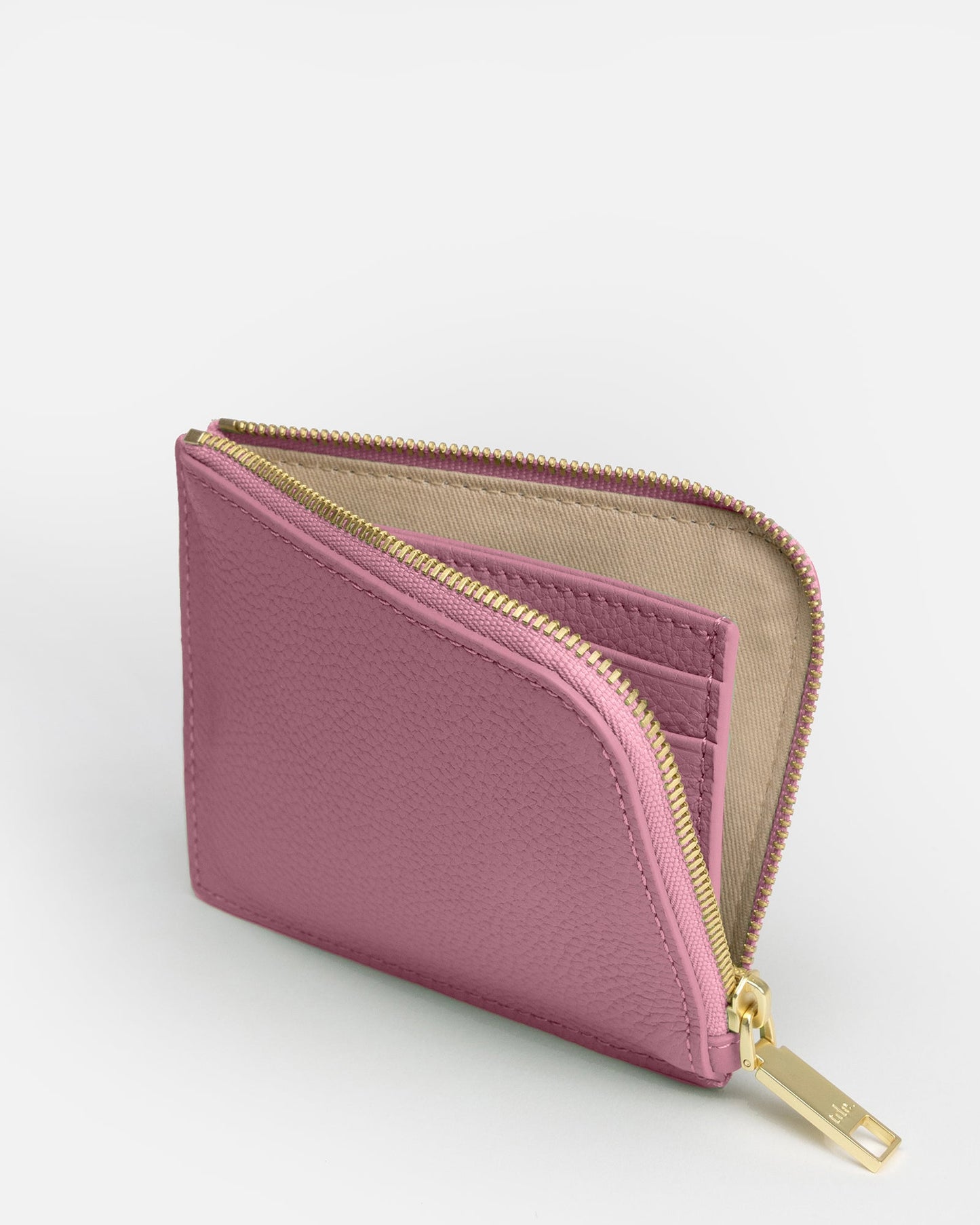 GROUP48 Olivia Wallet With Card Holder Musk (Mauve)