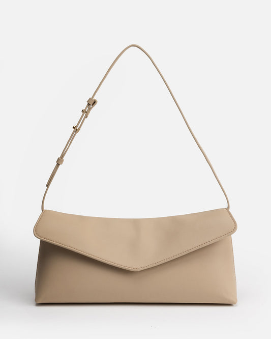The Daily Edited Zaphia Evening Shoulder Bag Irish (Cream)