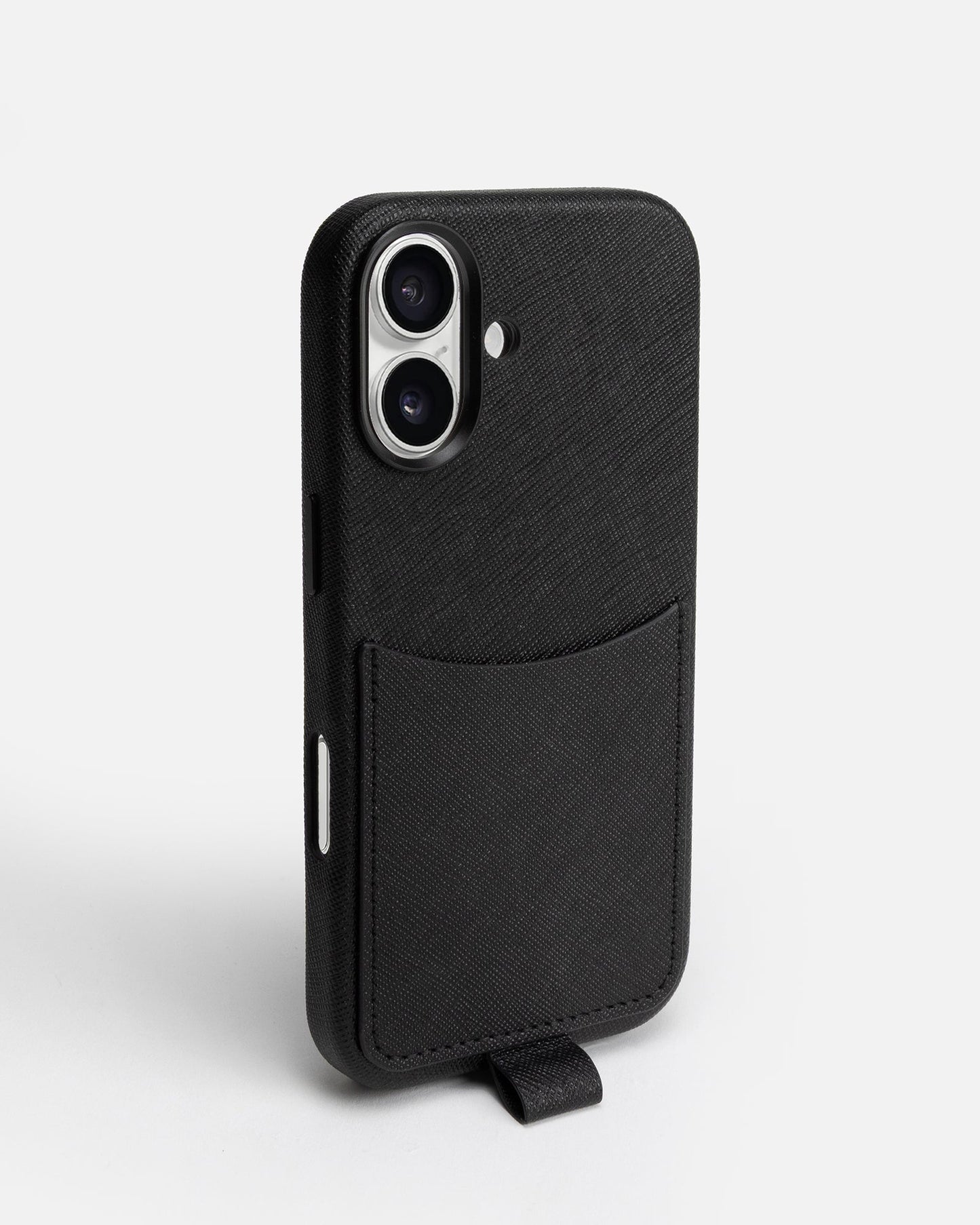 The Daily Edited iPhone 17 Case with Crossbody Strap (Black)
