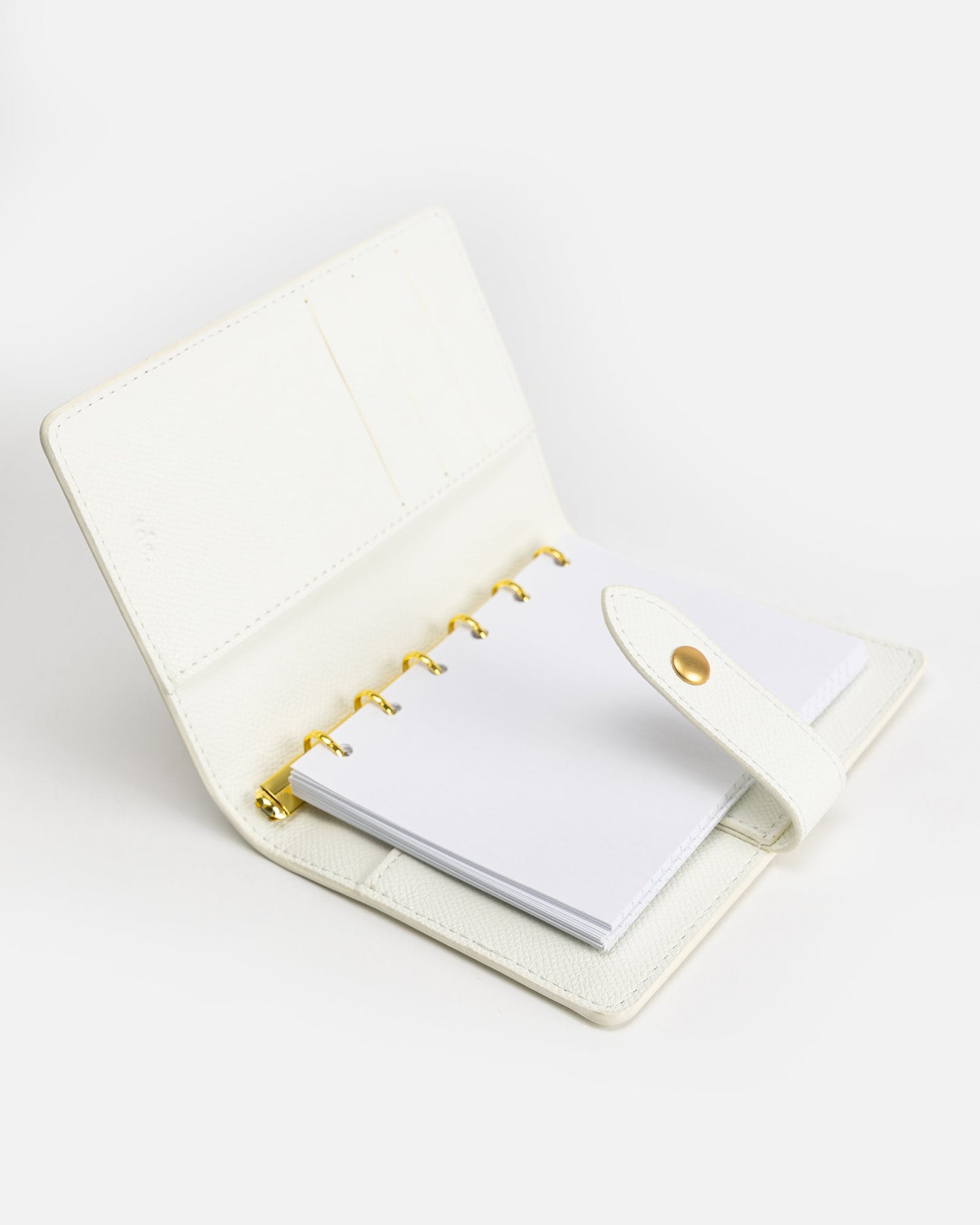 The Daily Edited Essentials A6 Ring Binder Notebooks (White)
