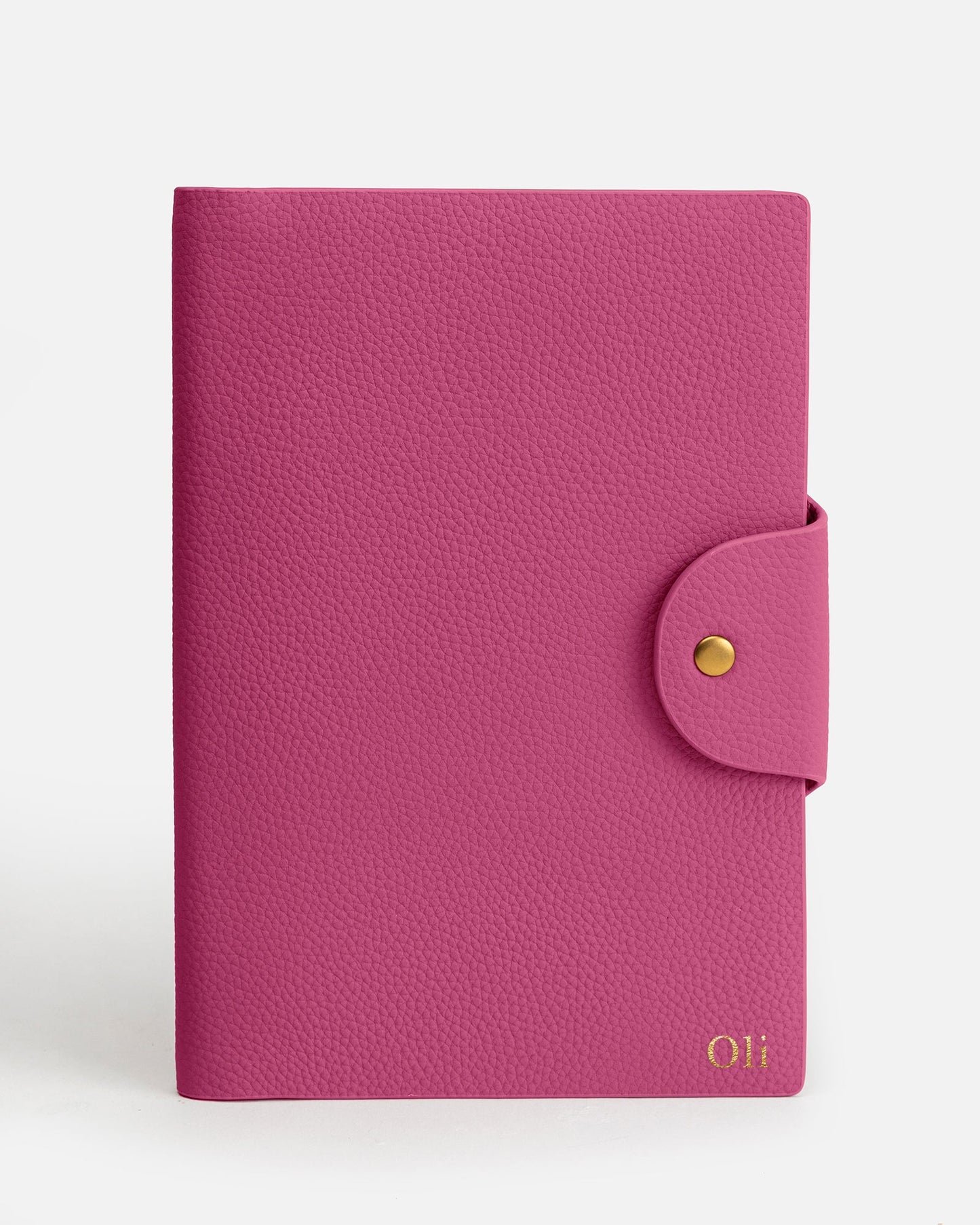 Image of Notebooks & Notepads. Product name - OLIVIA A5 NOTEBOOK HOLDER in Fushia colour by brand - GROUP48