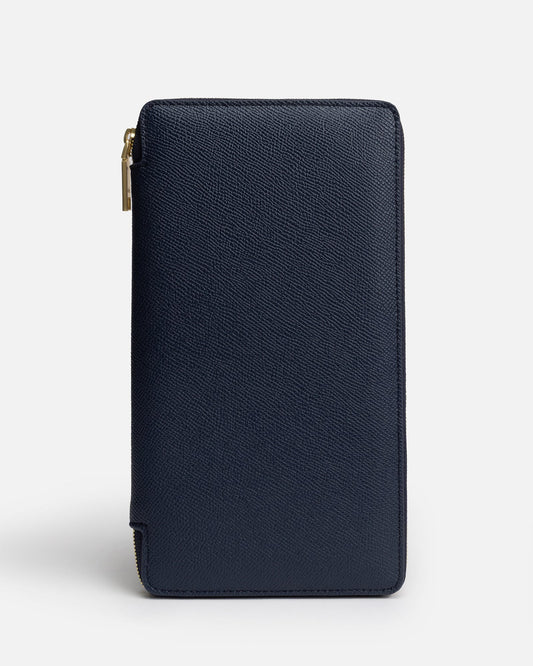 The Daily Edited Essentials Zip Travel Wallet (Navy)