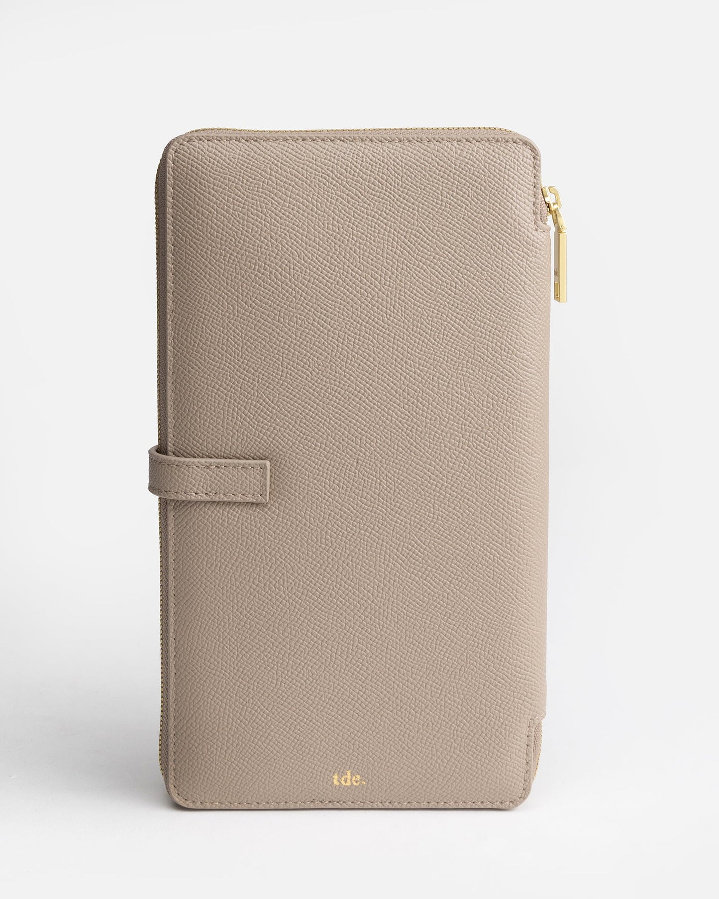 The Daily Edited Aria Zip Travel Wallet (Sepia)