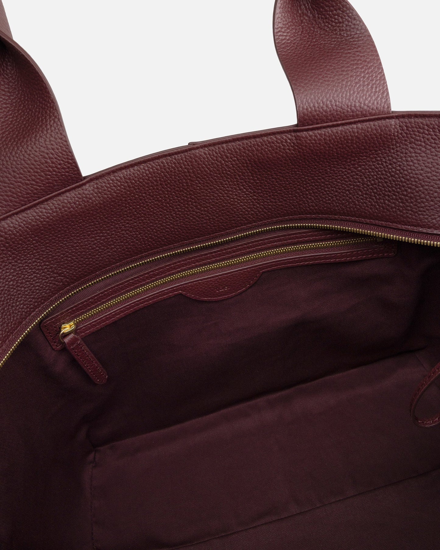 The Daily Edited Olivia Shoulder Tote (Burgundy)