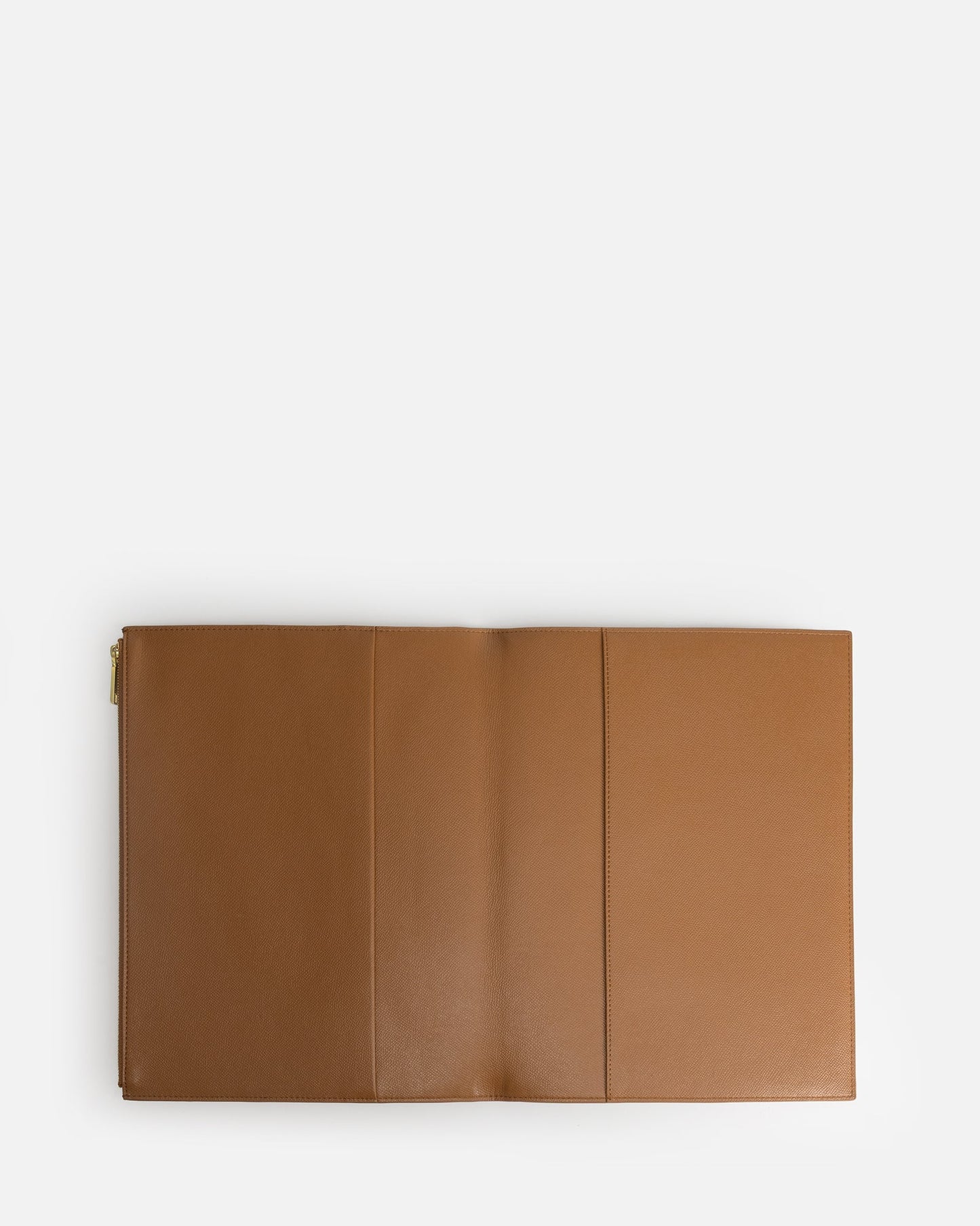The Daily Edited Essentials A4 Zip Compendium (Tan)