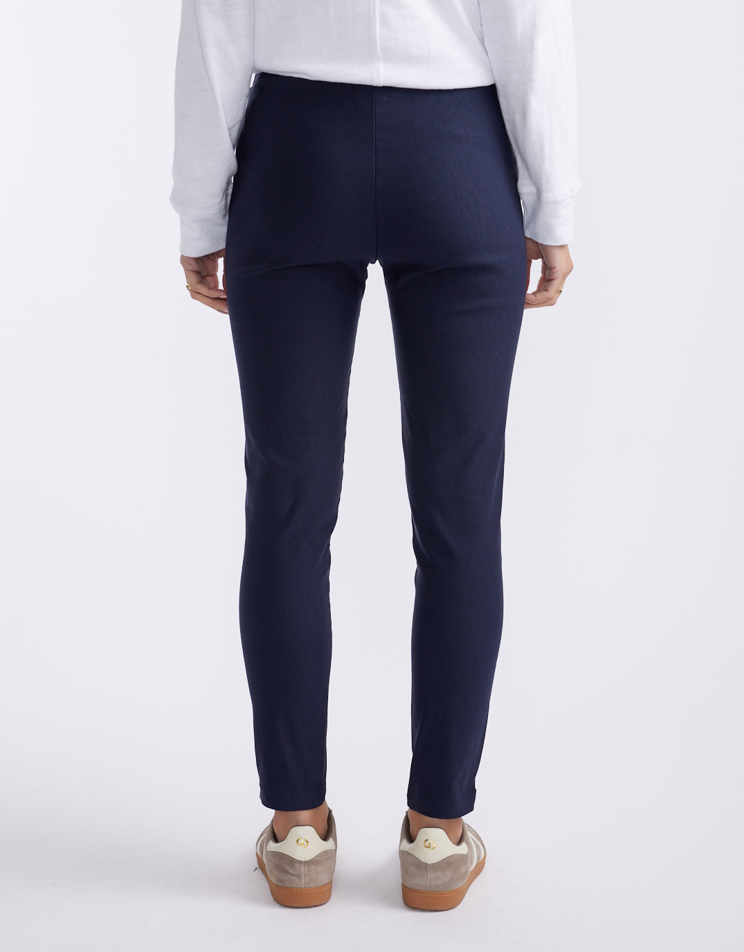 Tirelli The 24/7 Bengaline Crop Pant (Navy)