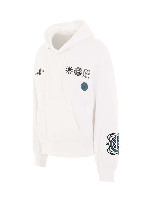 FACETASM Anarchy Hoodie (White)