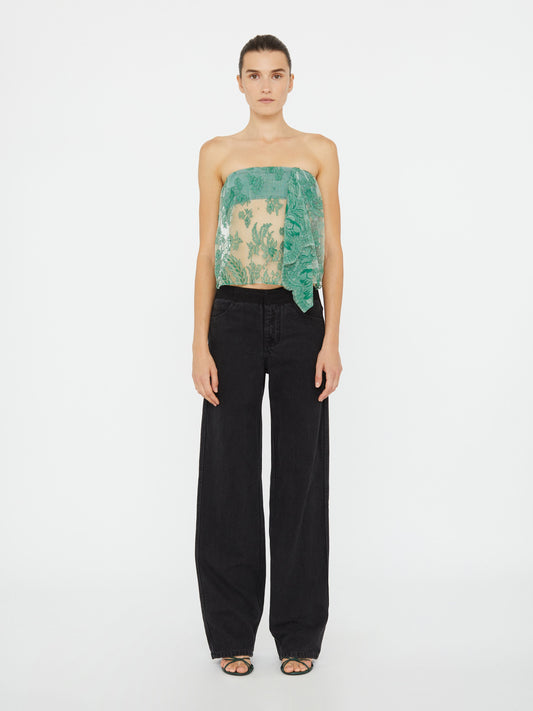 Christopher Esber Floating Lace Strapless (Top)