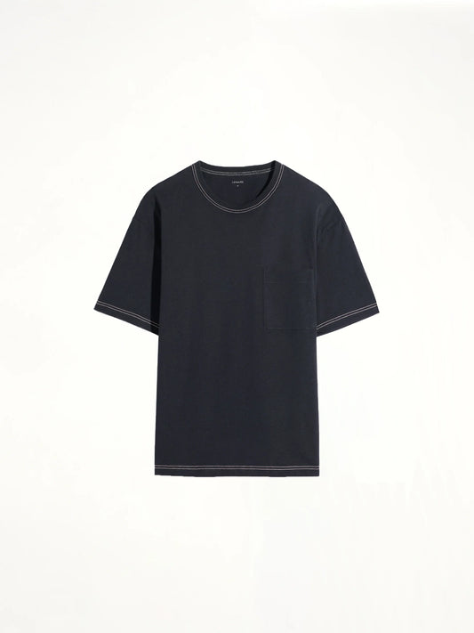 LEMAIRE Boxy SS T-Shirt (Black)