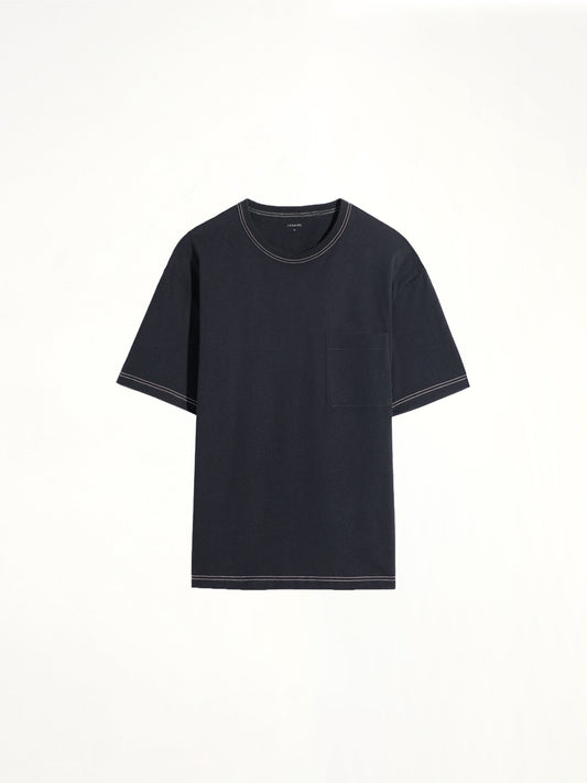 LEMAIRE Boxy SS T-Shirt (Black)