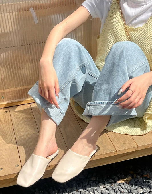 EVERAU® Wafaa Sandals (Milky White)